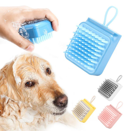JMT-294090 Multifunctional Pet Bath and Grooming Brush for Dogs and Cats - Massage, Comb, and Wash with Gentle TPR Material