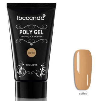 JMT-294154 Crystal Nail Extension Gel 30g - Quick and Easy Application, Strong Hold, Easy Removal