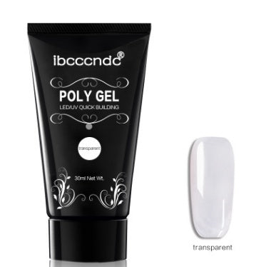 JMT-294154 Crystal Nail Extension Gel 30g - Quick and Easy Application, Strong Hold, Easy Removal