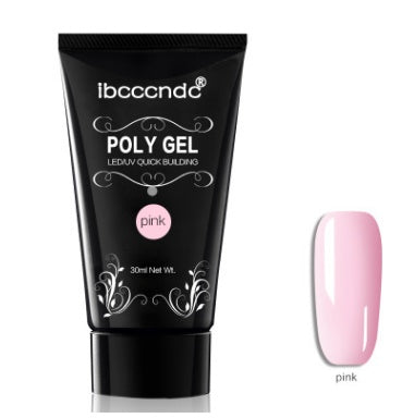 JMT-294154 Crystal Nail Extension Gel 30g - Quick and Easy Application, Strong Hold, Easy Removal