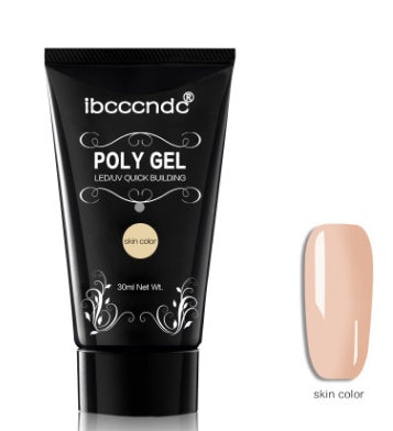 JMT-294154 Crystal Nail Extension Gel 30g - Quick and Easy Application, Strong Hold, Easy Removal