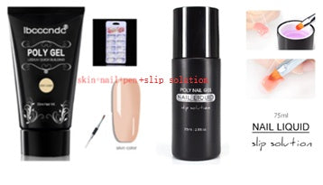 JMT-294154 Crystal Nail Extension Gel 30g - Quick and Easy Application, Strong Hold, Easy Removal