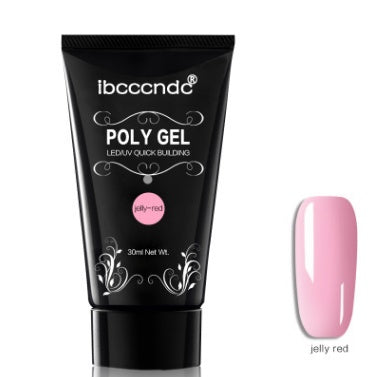 JMT-294154 Crystal Nail Extension Gel 30g - Quick and Easy Application, Strong Hold, Easy Removal