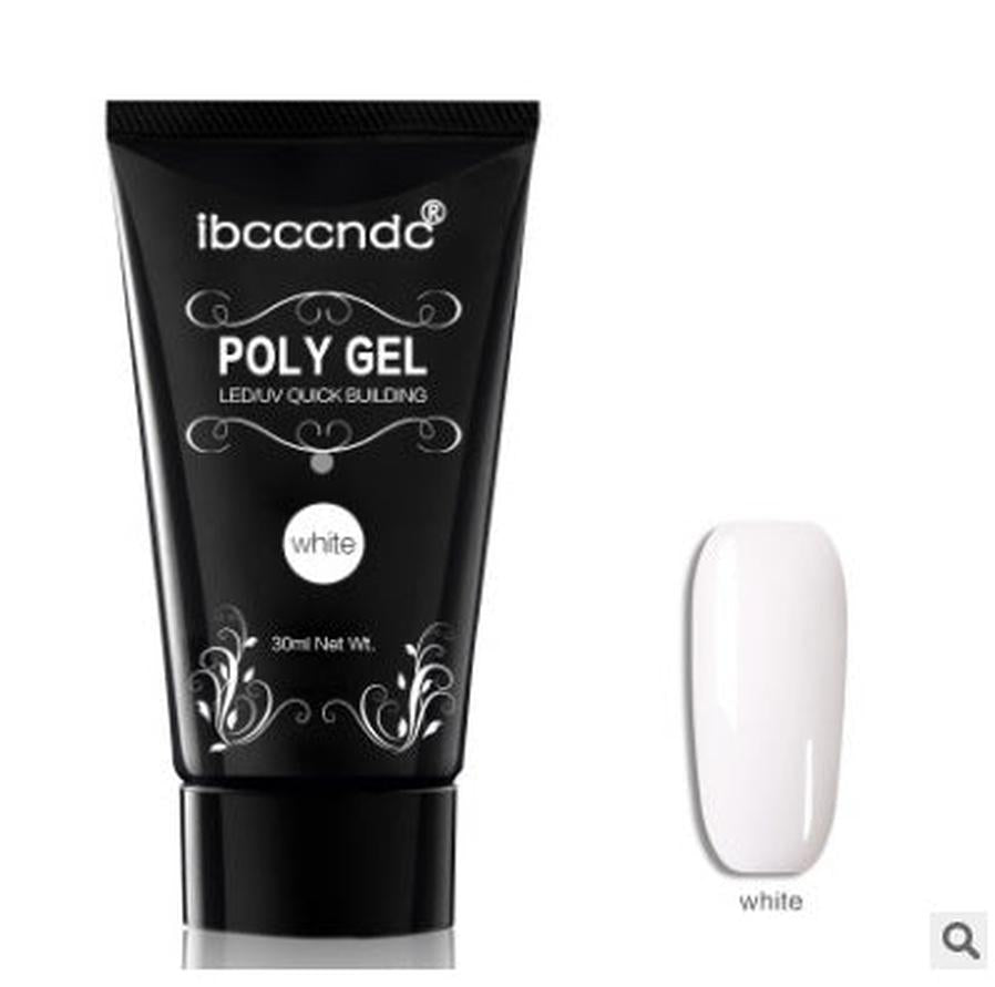 JMT-294154 Crystal Nail Extension Gel 30g - Quick and Easy Application, Strong Hold, Easy Removal