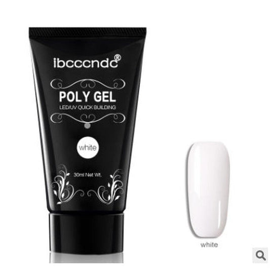 JMT-294154 Crystal Nail Extension Gel 30g - Quick and Easy Application, Strong Hold, Easy Removal