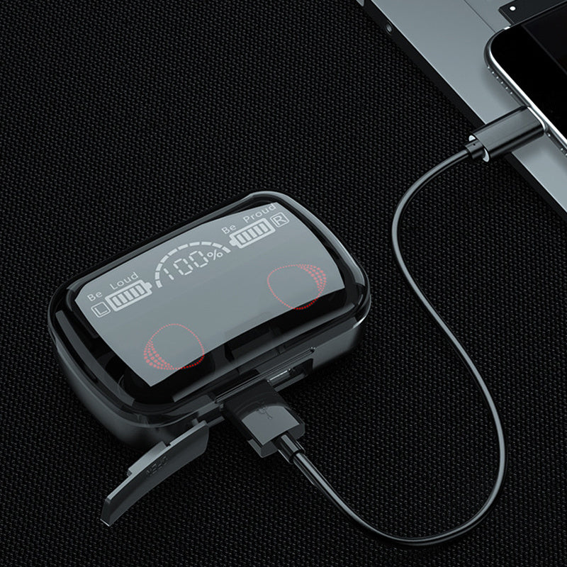 JMT-294346 M10 TWS Bluetooth 5.1 Sports Touch Control In-Ear Binaural Headphones with Battery Display