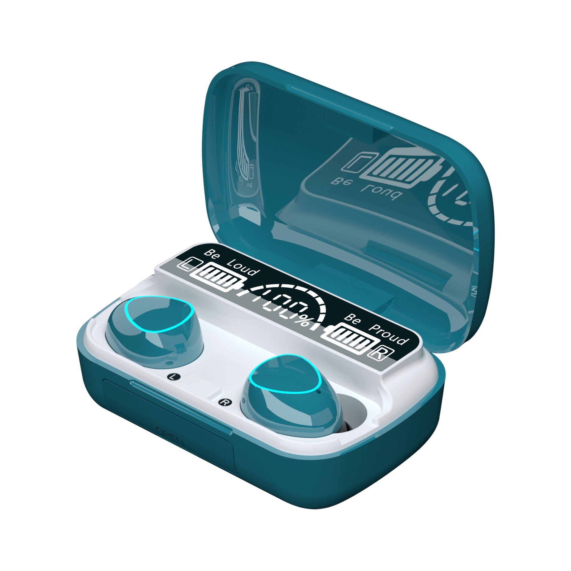 JMT-294346 M10 TWS Bluetooth 5.1 Sports Touch Control In-Ear Binaural Headphones with Battery Display