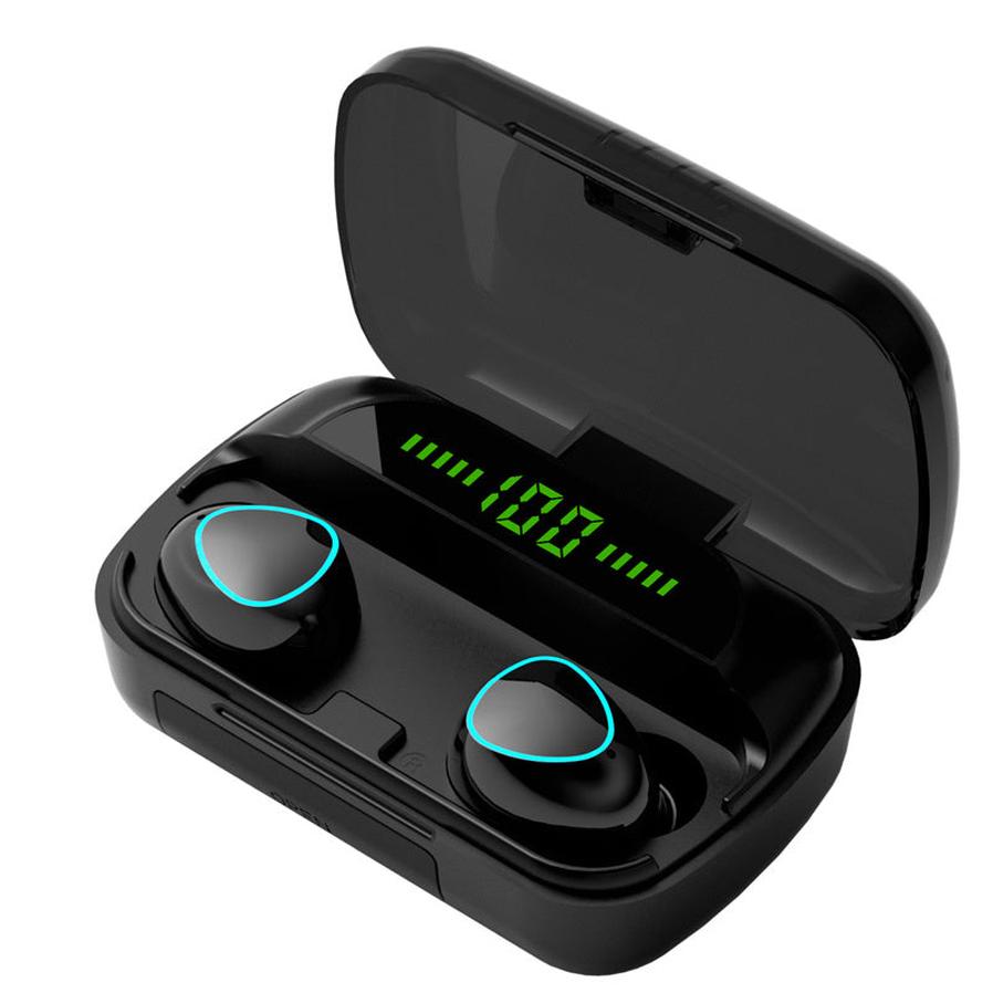 JMT-294346 M10 TWS Bluetooth 5.1 Sports Touch Control In-Ear Binaural Headphones with Battery Display