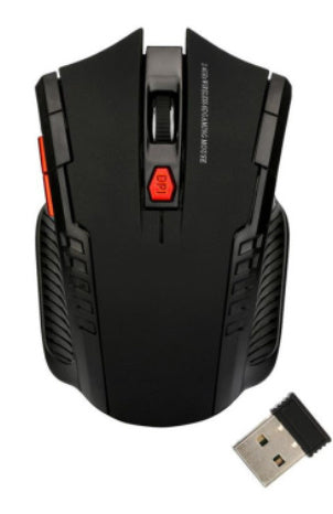 JMT-294474 6-Button Wireless Optical Gaming Mouse with Ergonomic Design