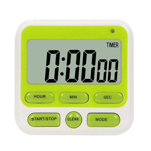 JMT-294666 Student-Friendly Kitchen Timer with Clear Display and Adjustable Alarm
