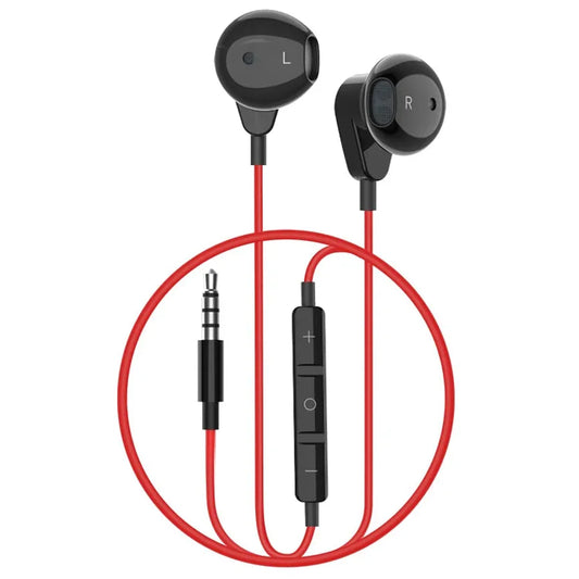 JMT-294666 Wired Earphones with 3.5mm Jack and Microphone for iPhone, LG, Google Devices