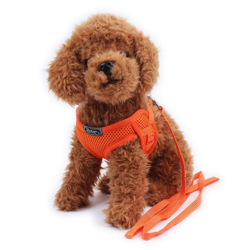 JMT-295626 Breathable Mesh Dog Vest Harness with Adjustable Fit and No-Pull Design