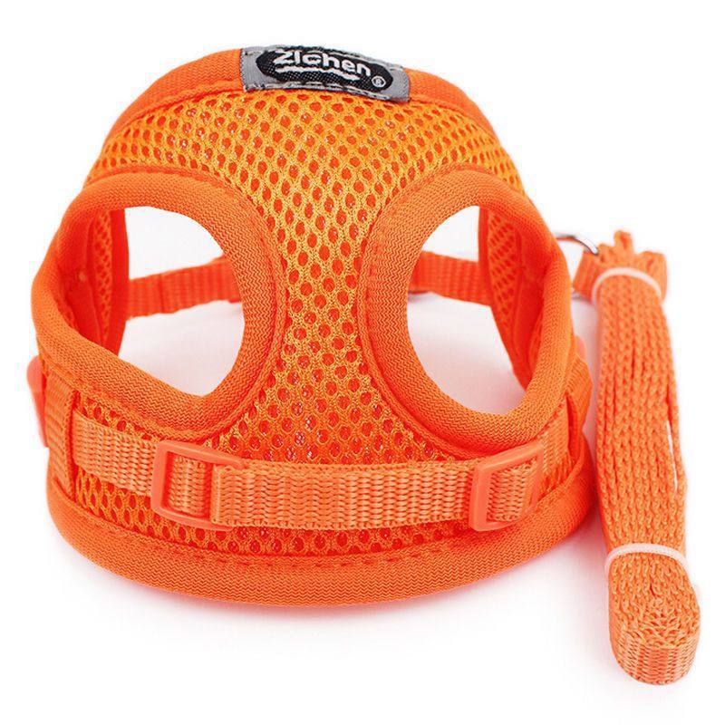 JMT-295626 Breathable Mesh Dog Vest Harness with Adjustable Fit and No-Pull Design