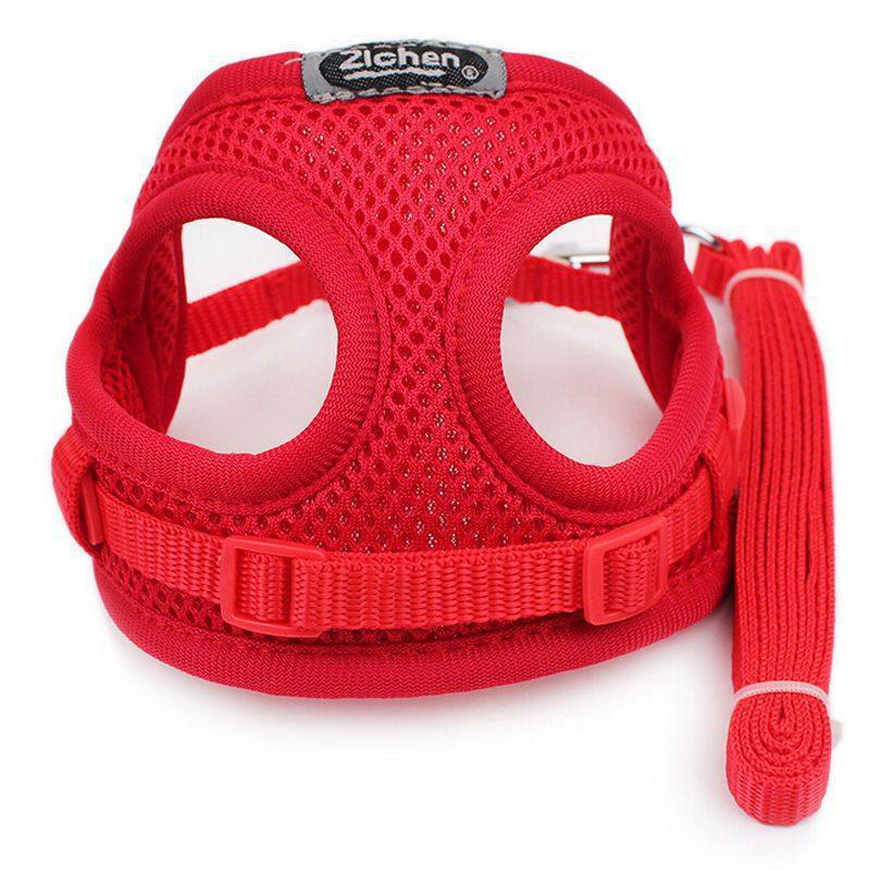 JMT-295626 Breathable Mesh Dog Vest Harness with Adjustable Fit and No-Pull Design