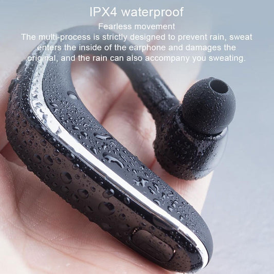 JMT-295818 Wireless Bluetooth Headset with Voice Control and Multi-Point Connection - Stereo Hanging Ear Design