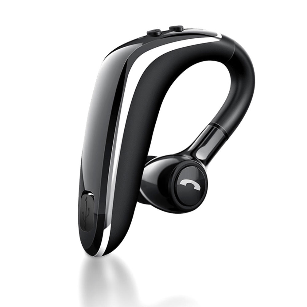 JMT-295818 Wireless Bluetooth Headset with Voice Control and Multi-Point Connection - Stereo Hanging Ear Design