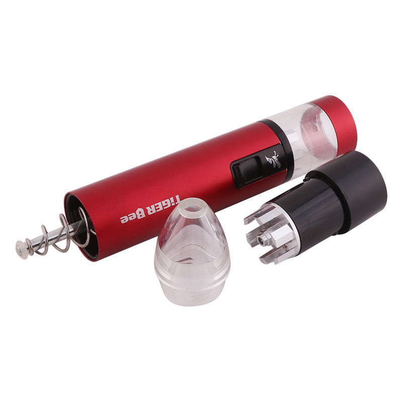 JMT-295946 Rechargeable Aluminum Alloy Electric Grinder with Gift Box - Windproof Design, Available in Multiple Colors