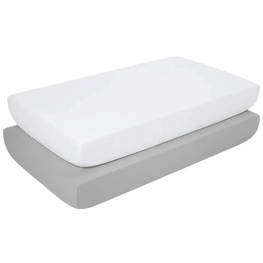 JMT-296074 Quilted Bamboo Cotton Waterproof Baby Mattress Protector for Cot, Bassinet and Crib Fitted Sheet
