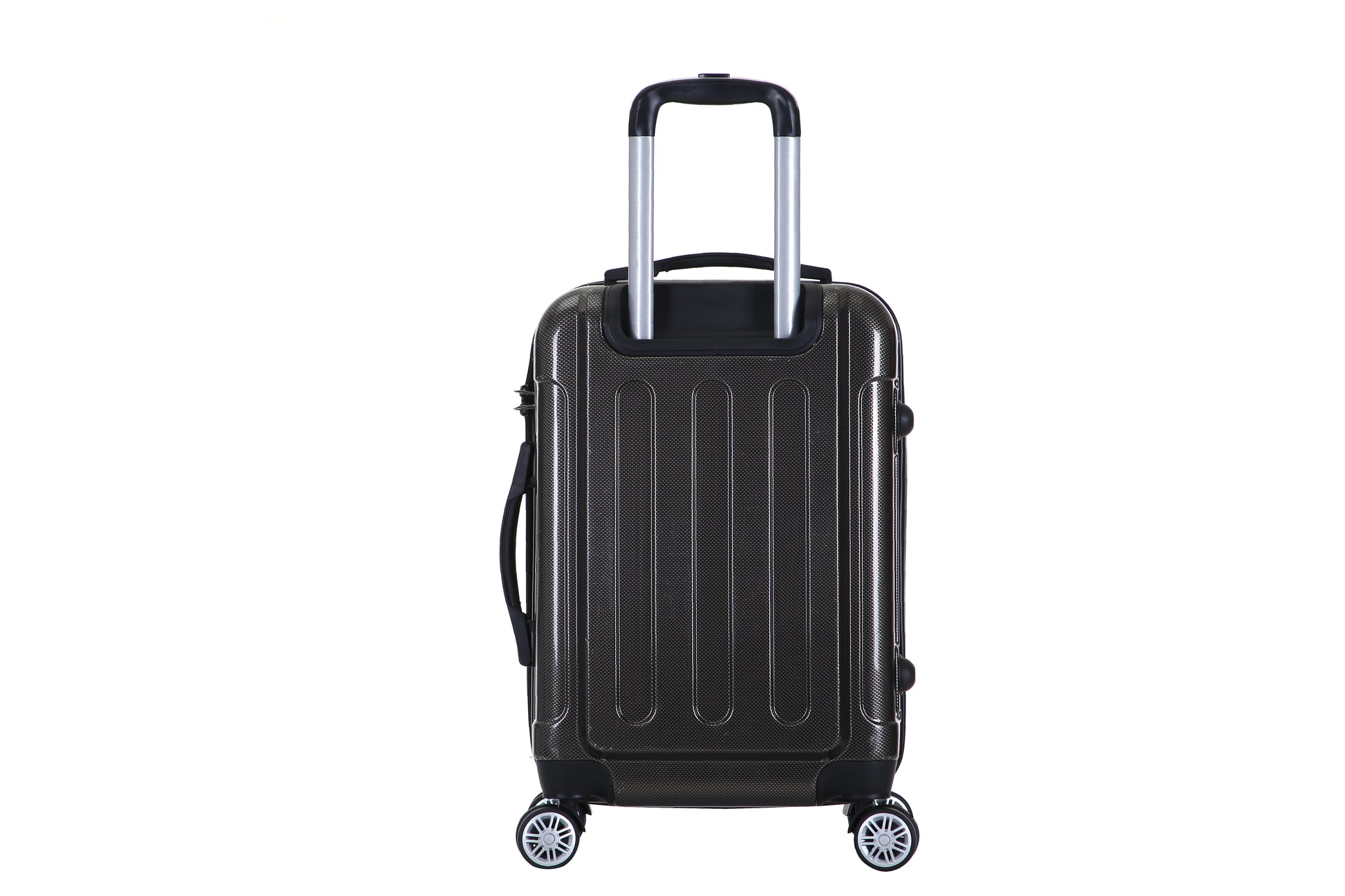 JMT-296202 3-Piece White Trolley Luggage Set with 4 Wheels - ABS and PC Material Travel Bags