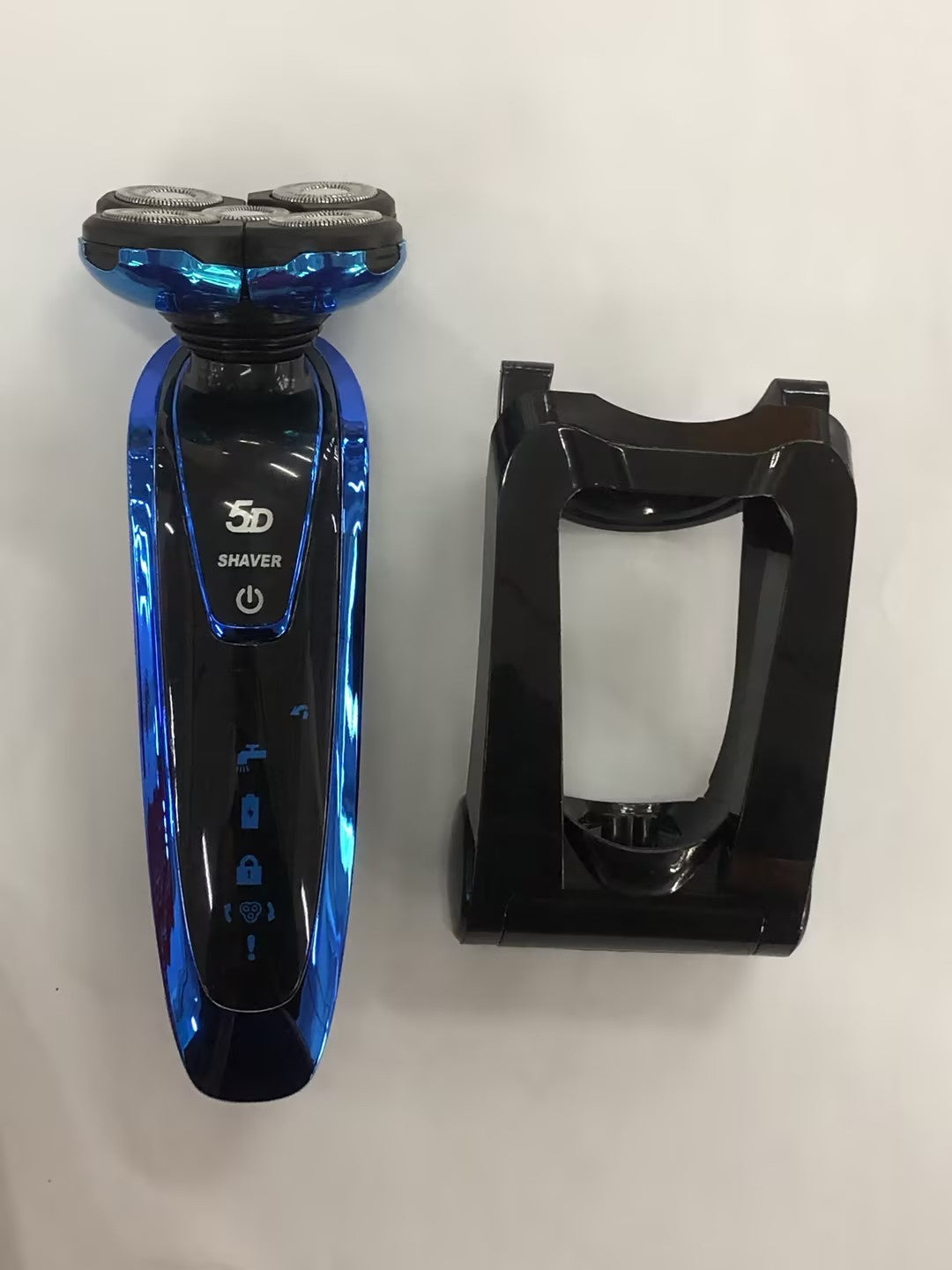 JMT-296394 Rechargeable Electric Shaver with 3W Power and Body Wash Cleaning - Available in Gold, Blue, and Gun Color