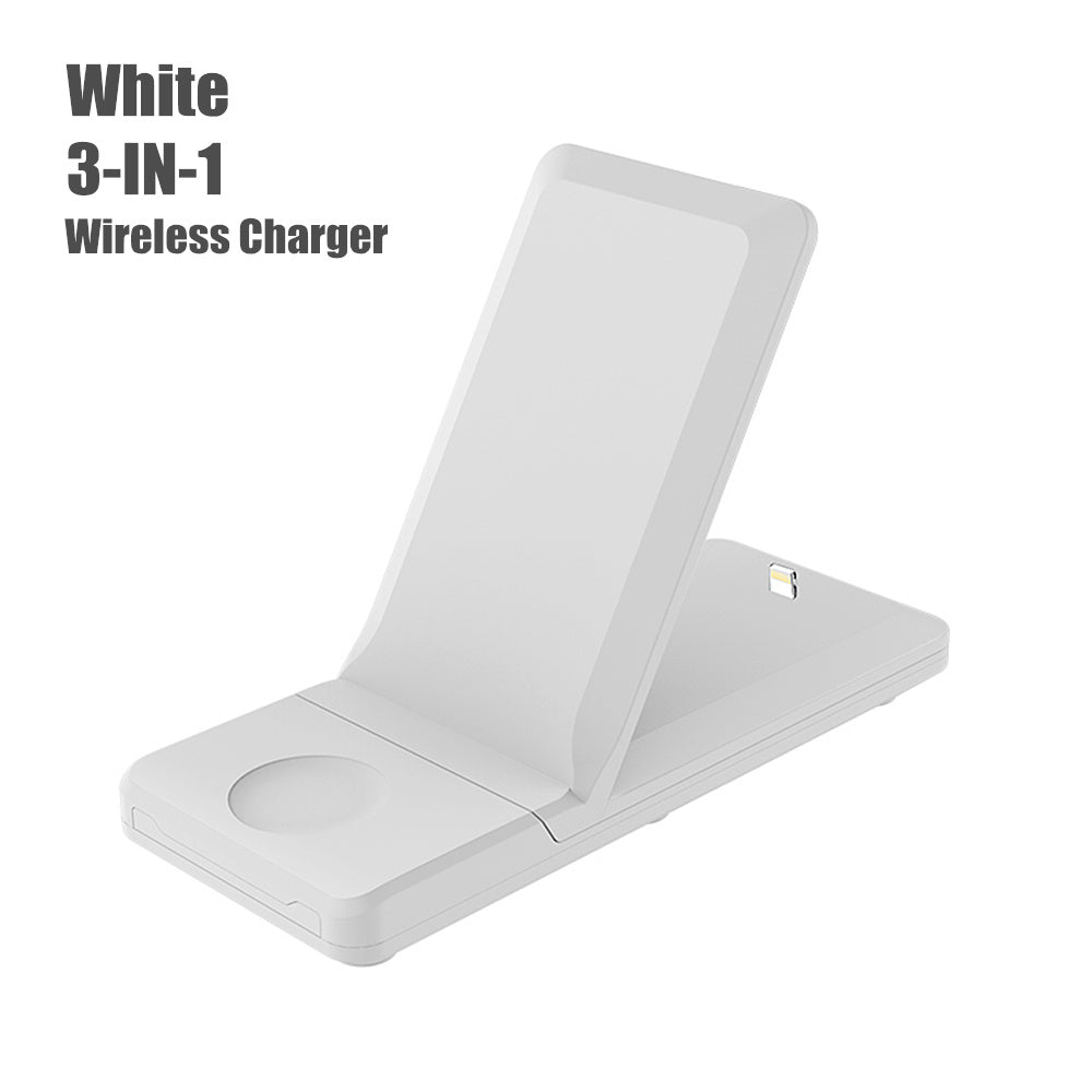 JMT-296842 Three-in-One Wireless Charging Stand in Multiple Colors