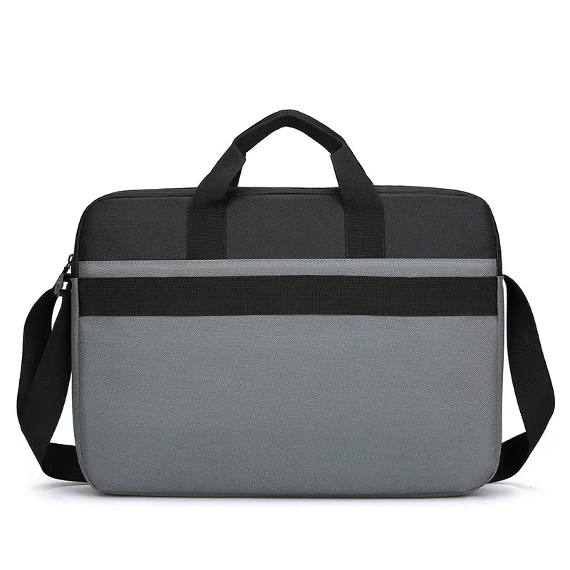 JMT-296970 Versatile Oxford Material Laptop Briefcase with Crossbody Strap for Business Use