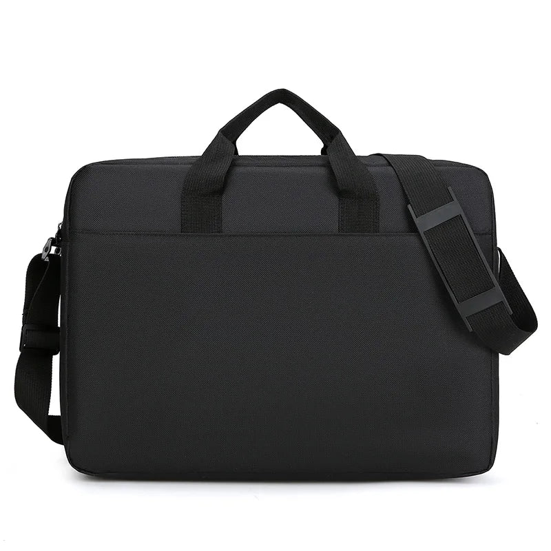 JMT-296970 Versatile Oxford Material Laptop Briefcase with Crossbody Strap for Business Use