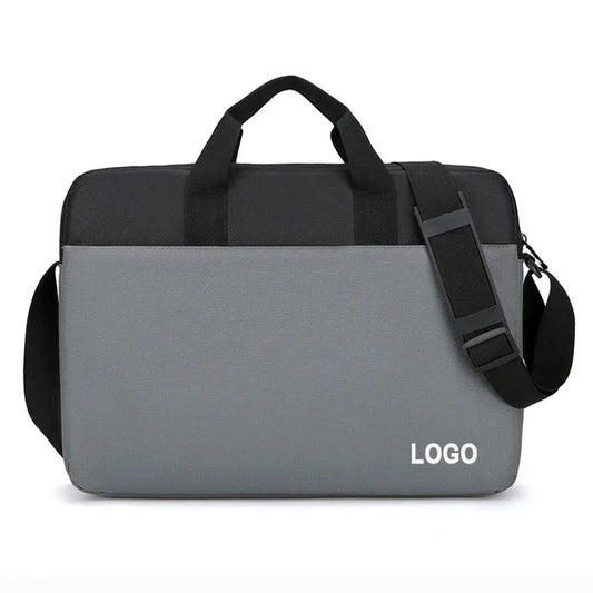 JMT-296970 Versatile Oxford Material Laptop Briefcase with Crossbody Strap for Business Use