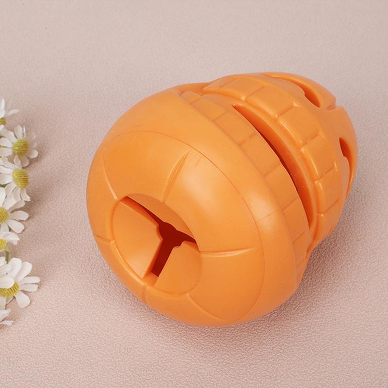 JMT-297290 Indestructible Pumpkin-Shaped Chew Toy for Aggressive Dogs - Durable TPR Material Interactive Playtime