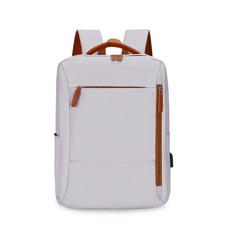 JMT-297482 Waterproof USB Charging Laptop Backpack for Outdoor Use with Computer Mezzanine