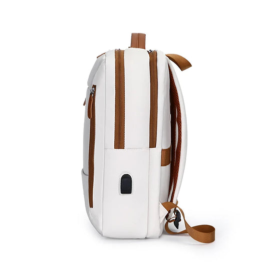 JMT-297482 Waterproof USB Charging Laptop Backpack for Outdoor Use with Computer Mezzanine