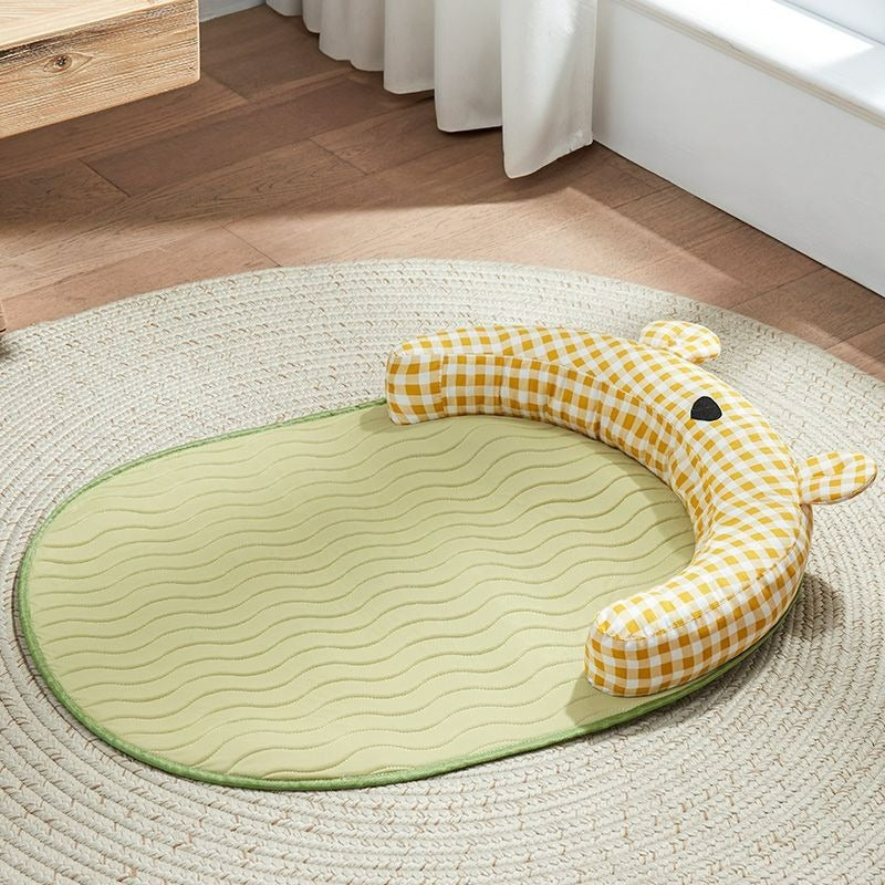 JMT-297610 Comfortable Universal Pet Mattress for Small and Medium Dogs and Cats, Multi-Season Design