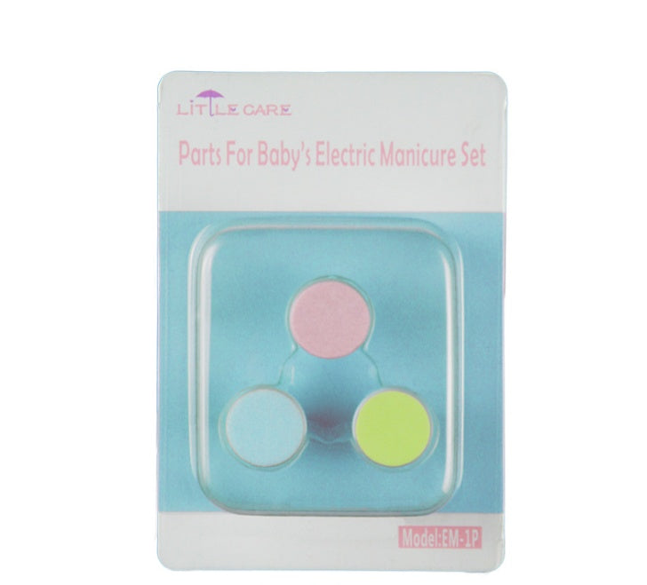 JMT-297610 Electric Nail File Replacement Set - 3 Grinding Heads for Precision Nail Care