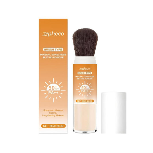 JMT-297738 Sunscreen Setting Powder with SPF Protection and Skin-Soothing Ingredients