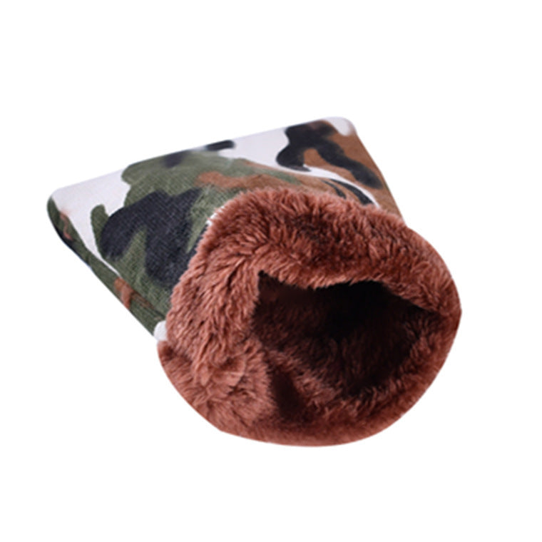 JMT-297802 Warm Canvas Sleeping Bag for Small Pets, Ideal for Hamsters and Sugar Gliders