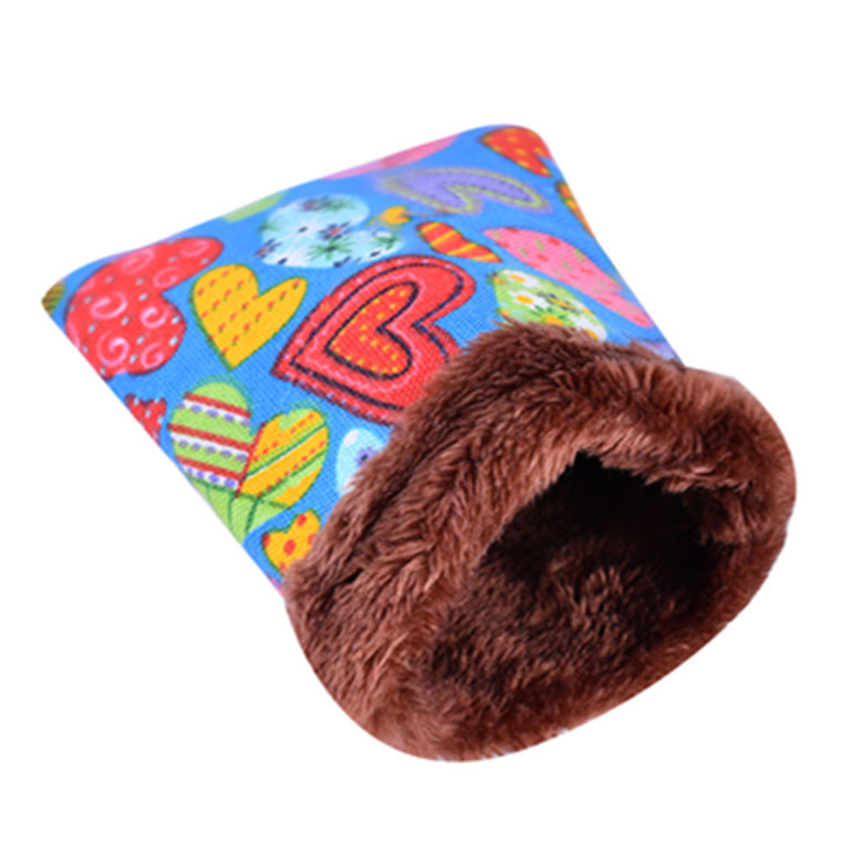 JMT-297802 Warm Canvas Sleeping Bag for Small Pets, Ideal for Hamsters and Sugar Gliders