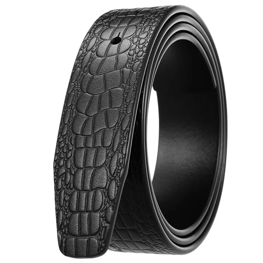 JMT-298058 Men's Perforated Leather Belt - Style LY34-3718