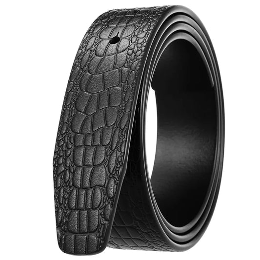 JMT-298058 Men's Perforated Leather Belt - Style LY34-3718