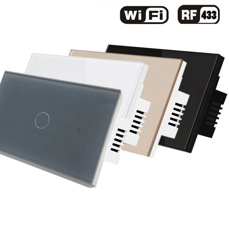 JMT-298122 Smart Wi-Fi Touch Control Switch with Tuya App and Voice Activation