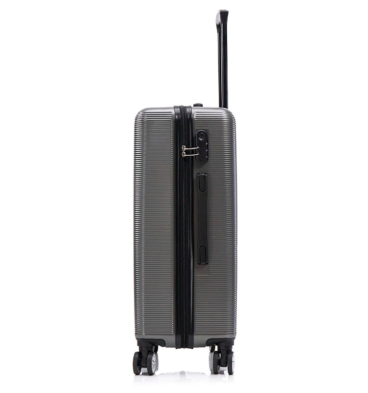 JMT-298186 3-Piece Double-Wheel Luggage Set for Outdoor Travel - Durable, Quiet, and Versatile Suitcases
