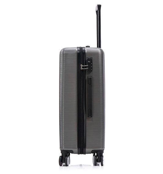 JMT-298186 3-Piece Double-Wheel Luggage Set for Outdoor Travel - Durable, Quiet, and Versatile Suitcases
