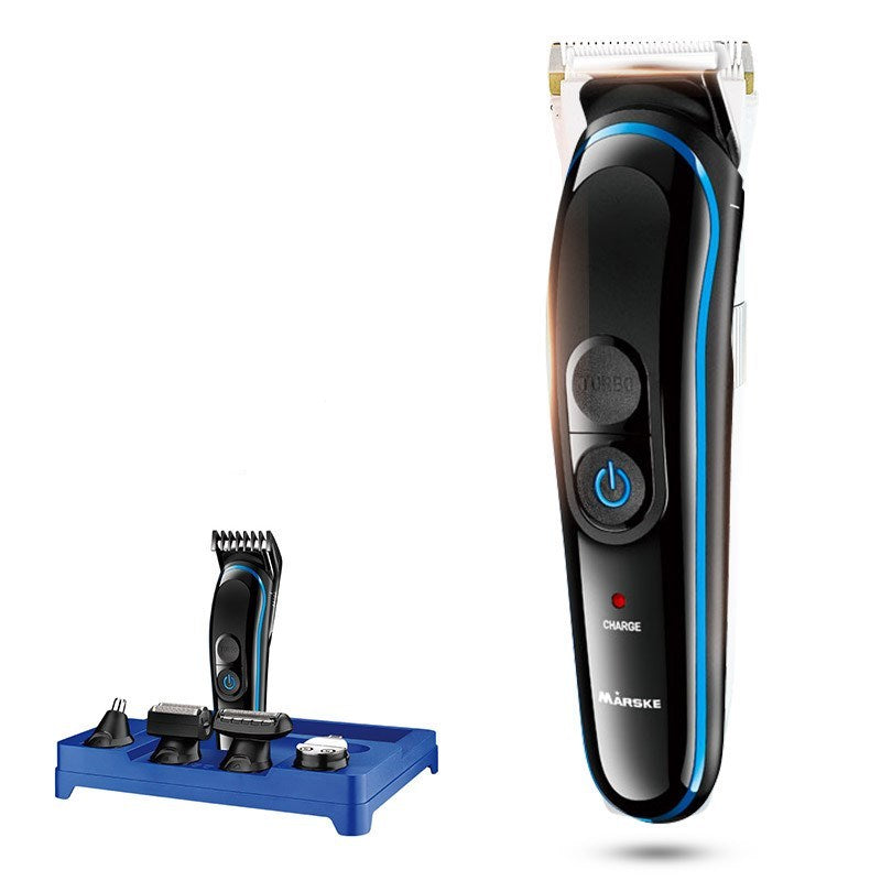 JMT-298442 5-in-1 Men's Electric Hair Clipper with USB Charging, European and American Plug Options