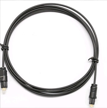 JMT-298570 OD2.2 Digital Audio Optical Fiber Cable, 1-Core PVC Jacket, 2.2mm Diameter