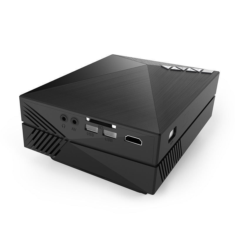JMT-298634 Home Mini Projector with 1080P Support, Multiple Input Options, and 30000 Hours Lamp Life