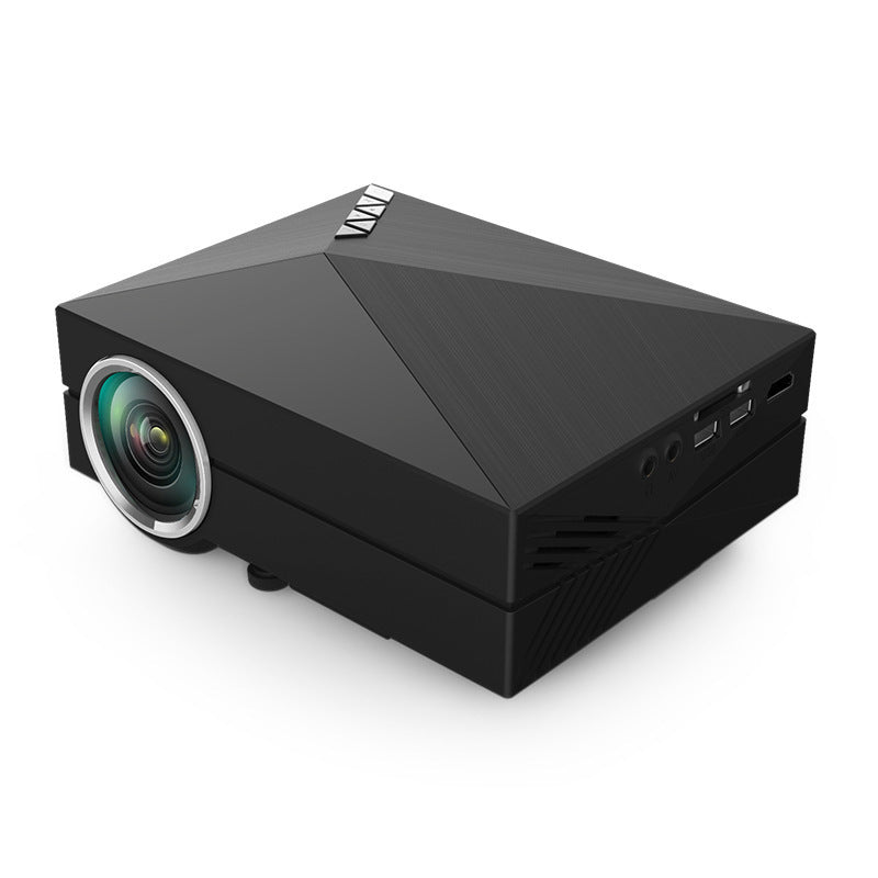 JMT-298634 Home Mini Projector with 1080P Support, Multiple Input Options, and 30000 Hours Lamp Life