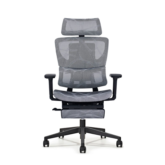 JMT-298762 Ergonomic High Back Mesh Office Chair with Adjustable Footrest