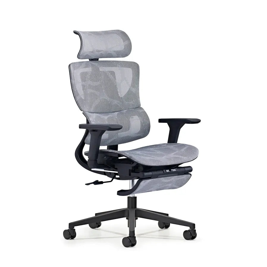 JMT-298762 Ergonomic High Back Mesh Office Chair with Adjustable Footrest