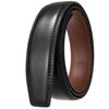 JMT-299210 Automatic Buckle Two-Layer Leather Belt for Men