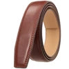 JMT-299210 Automatic Buckle Two-Layer Leather Belt for Men