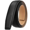 JMT-299210 Automatic Buckle Two-Layer Leather Belt for Men